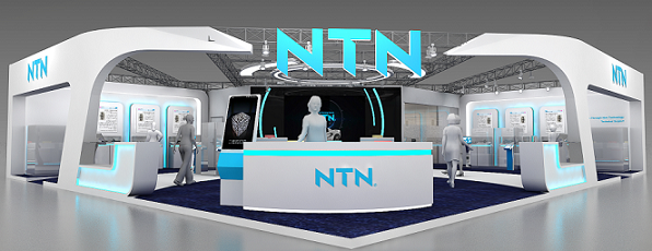 NTN「北京モーターショーブースのイメージ」